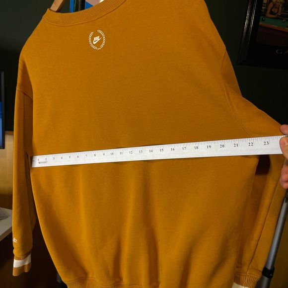 Nike Pheonix Fleece Heritage Fleece Oversized Crew Neck Sweatshirt Women size S - Picture 7 of 7